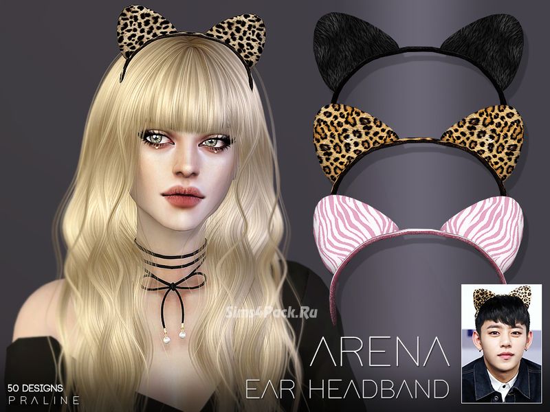 Ободок  Arena Ear Headband  для Симс 4